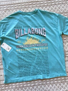 🔥🔥BILLABONG - OVERSIZED REACH FOR SUNSHINE SHORT SLEEVE BOYFRIEND TEE🔥🔥